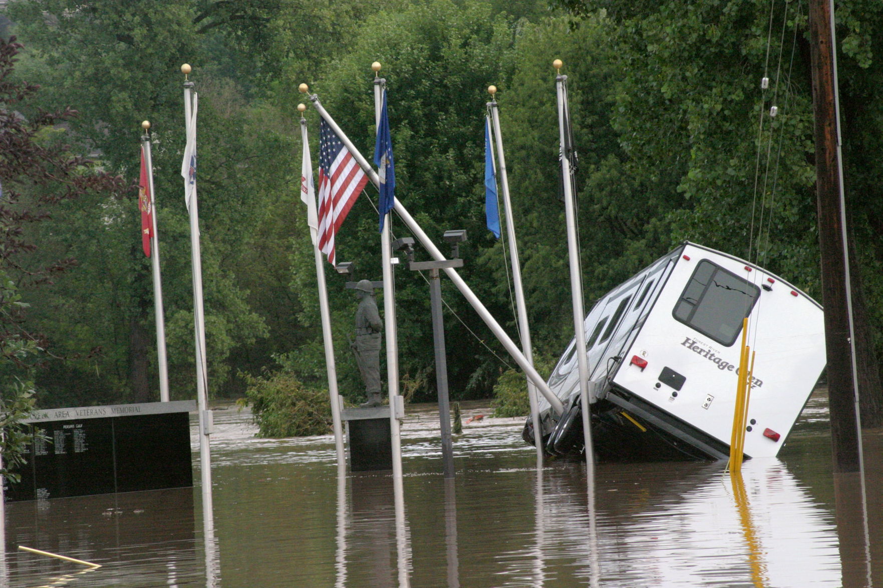 Aug. 28: Coon Valley flooding